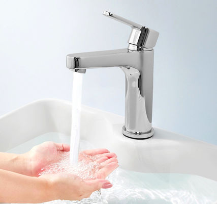 Een gat warm koud water roestvrij staal kraan 0.1 - 0.7MPa