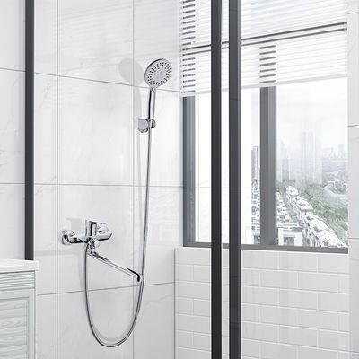 OEM van de de Badkamersdouche van het Oppervlakteplateren de Kranen Matte Black Chrome