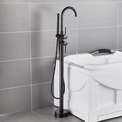 Zilveren Luster Brushed Stainless Steel Bathroom-Douchetapkranen Geplaatst Veilige Loodvrij